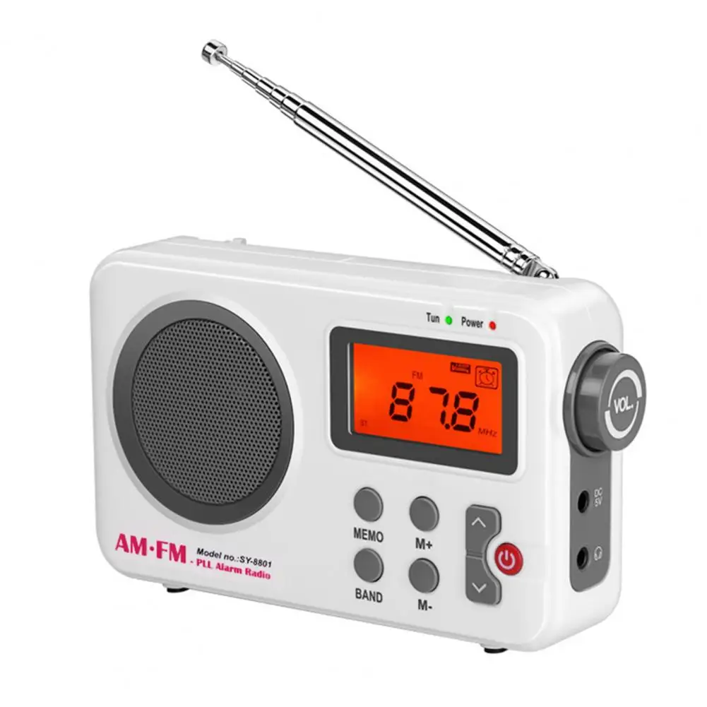 

FM/AM-радио, винтажная антенна с большим стабильным сигналом, работающая от аккумулятора, AM, FM-радио, бытовая электроника