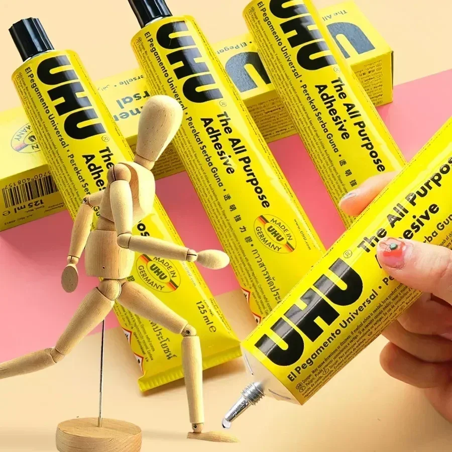 Немецкий суперклей UHU имеет очень хорошую прочность многофункциональный мягкий