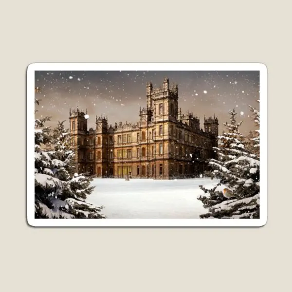 

Downton Abbey Christmas Magnet Cute Toy Decor Stickers for Fridge Organizer Refrigerator Magnetic Holder Funny Colorful Home