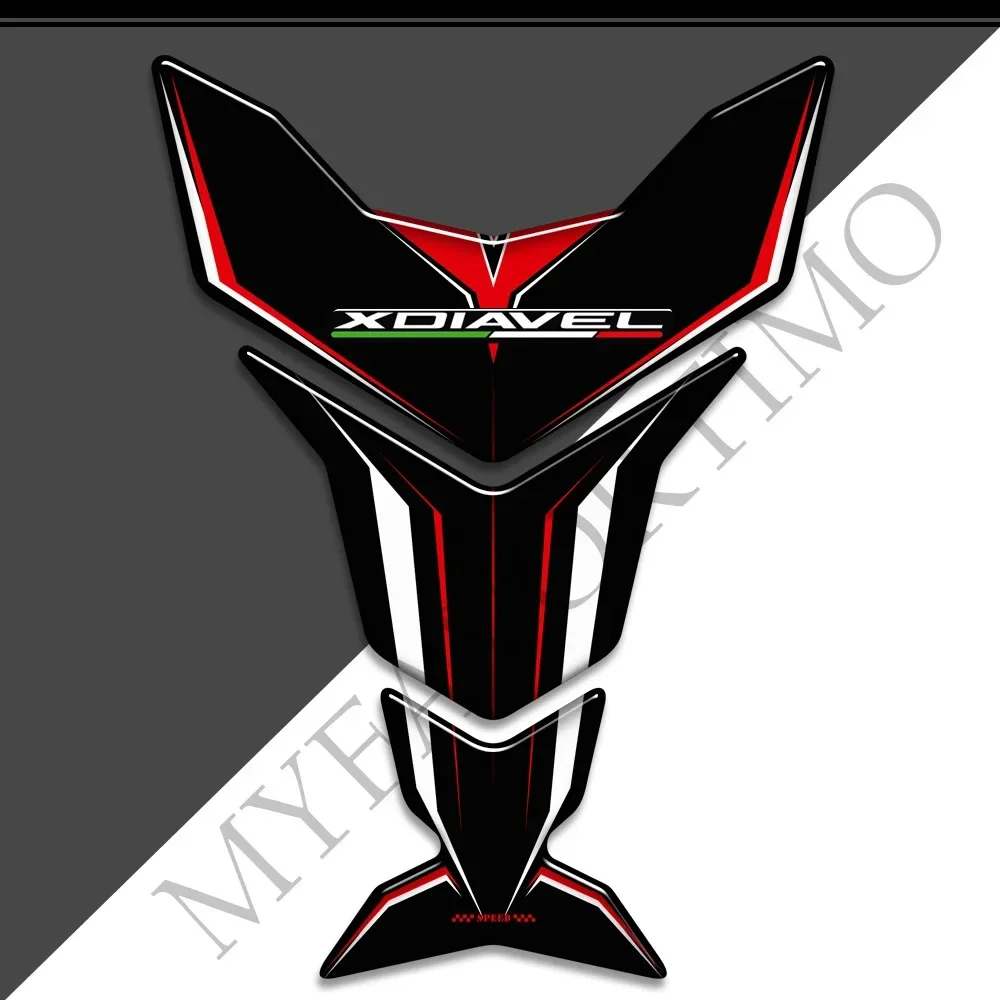 Защитные 3D наклейки для Ducati XDiavel S X дьябел 2015-2021 набор топливного масла наколенник