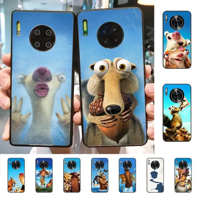 

Disney Ice Age Phone Case for Huawei Mate 20 10 9 40 30 lite pro X Nova 2 3i 7se