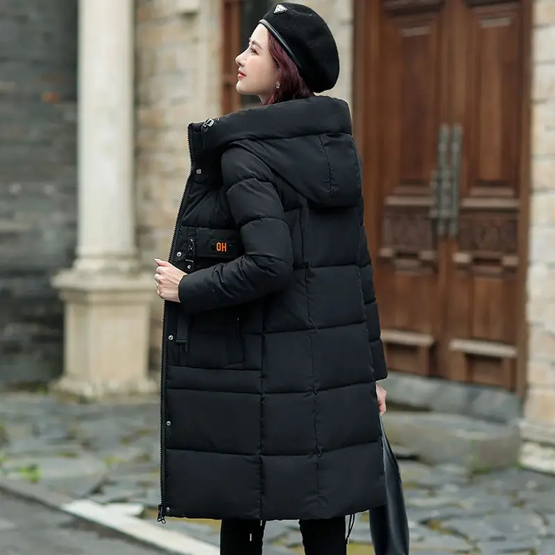 Winter Women's Cold Coat Parkas Super Hot Coats Hooded Long Cotton Padded Jacket Jackets Womens Winter Clothing 2022 Fashion