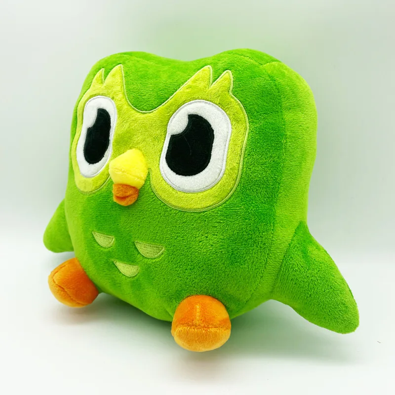 

15/20CM Cute Green Duo Plushie Of Duo The Owl Cartoon Anime Plush Toy Soft Stuffed Animal Plushie Dolls Children Birthday Gift