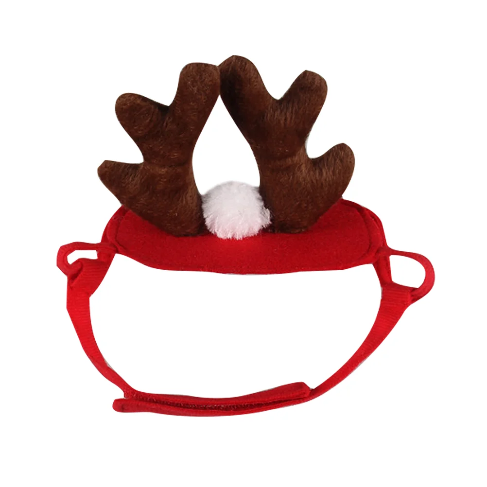 

Dog Christmas Hat Pet Headband Headwear Antler Reindeer Costume Cap Antlers Holidayparty Cosplay Dressoutfits