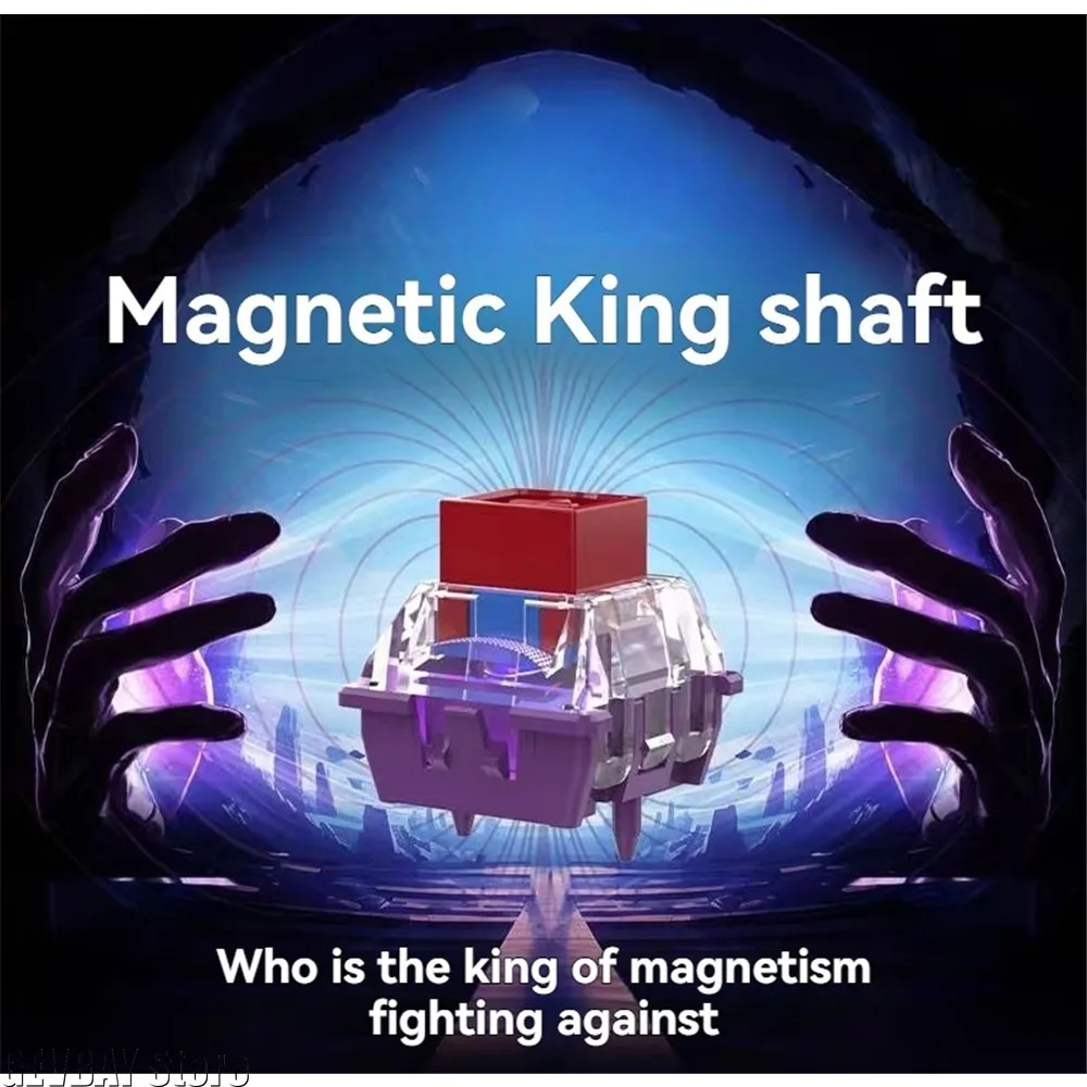 Фото Магнитный переключатель TTC Magneto Switch King of Magnetic Switch Linear для магнитной механической клавиатуры, 35 г, 100 млн нажатий, 3,5 мм №3