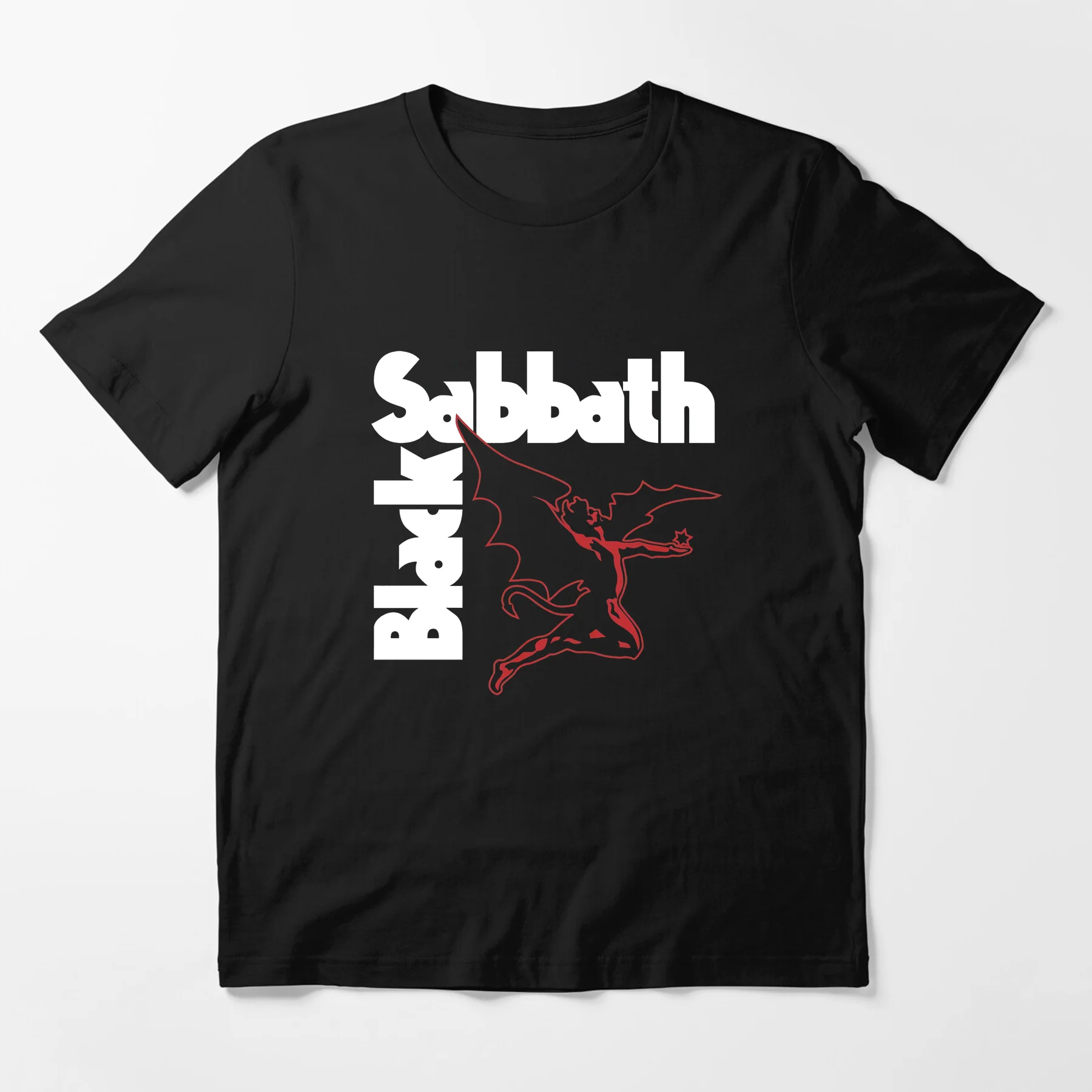

Amazing Hot Tees Male T Shirt Casual Oversized Black Cherub Essential Sabbaths T-shirt Men T-shirts Graphic Short Sleeve S-3XL