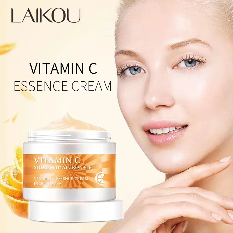 

Vitamin C Whitening Freckle Cream Instant Remove Face Melasma Dark Spot Melanin Moisturizer Anti-aging Brighten Beauty Skin Care