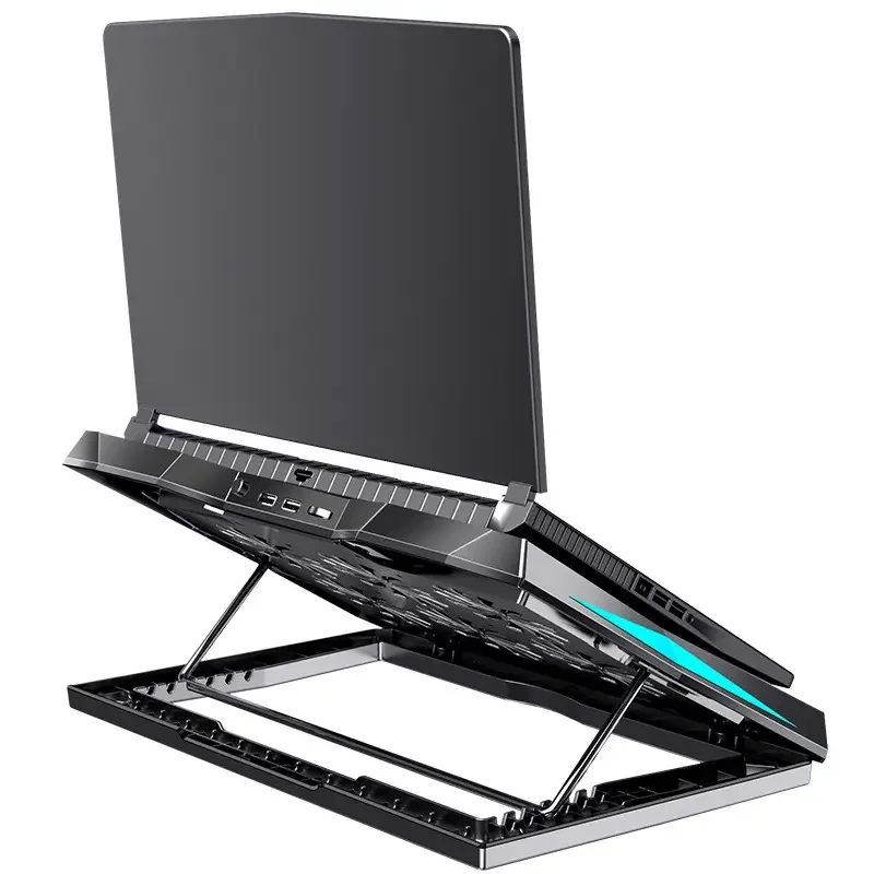 Охлаждающая подставка для ноутбука радиатор с регулируемой высотой 10-18 дюймов 2