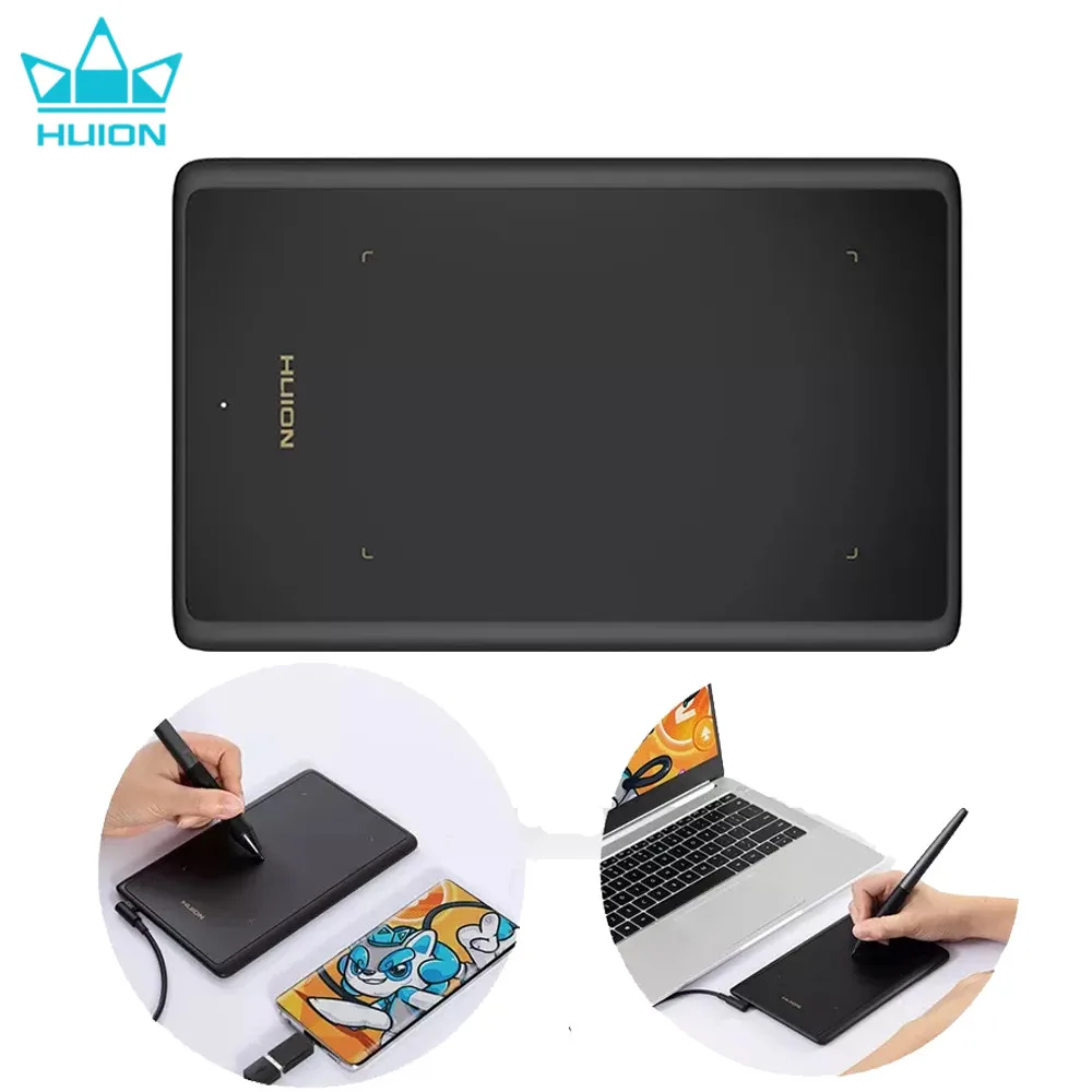 

HUION H420X Graphics Tablet 4.17 x 2.6inch Digital Tablet Graphic Tablet for Drawing Painting with Battery-Free Pen PW100 8192 L