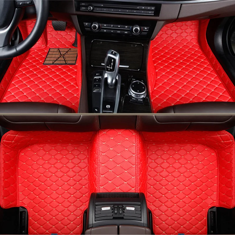 

Full Surround Custom Leather Car Floor Mat for Hummer H1 H2 H2(Right Driving) H3 H3(Right Driving) Car Interior Car Accessories