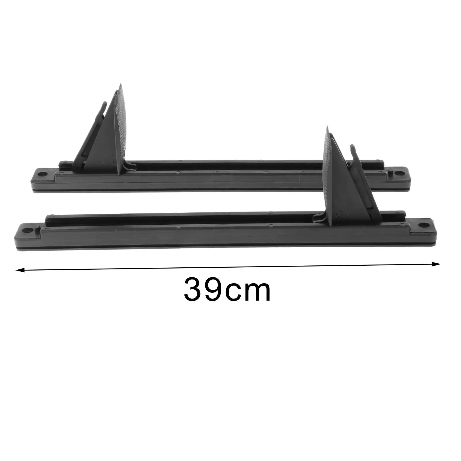 Kayak Foot Pegs Black Finish Nylon Universal Set of 2 Replacement Kayak Accessories Easy to Install Footrest Foot Pedals