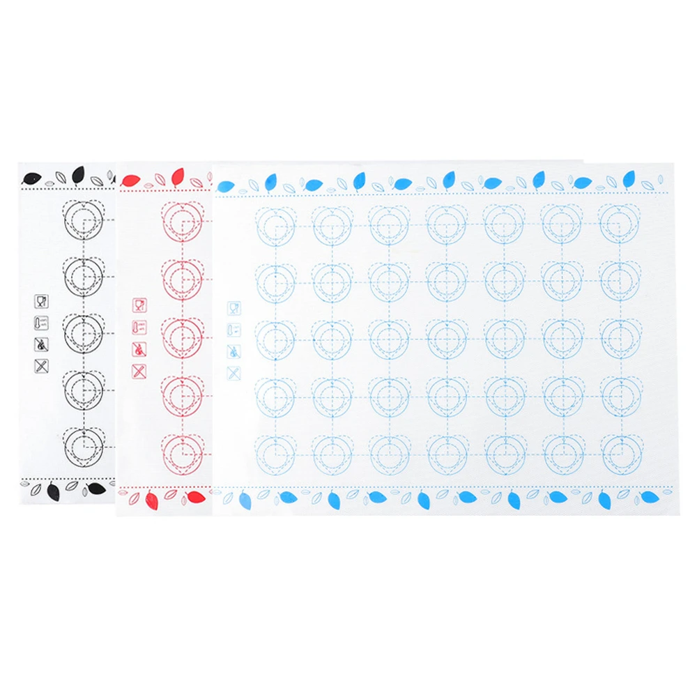 

Антипригарный силиконовый коврик для макарон 30*40 см, подложка для печенья, «Макарон», роликовый коврик для выпечки, 26*29 см, силиконовый коври...