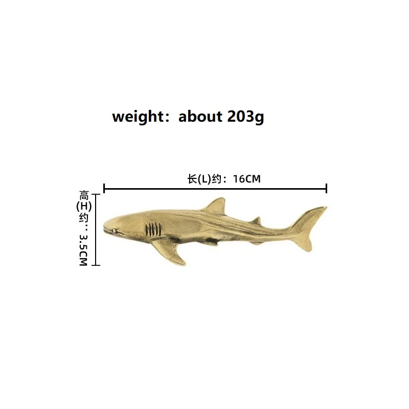 

Статуэтка акулы из меди