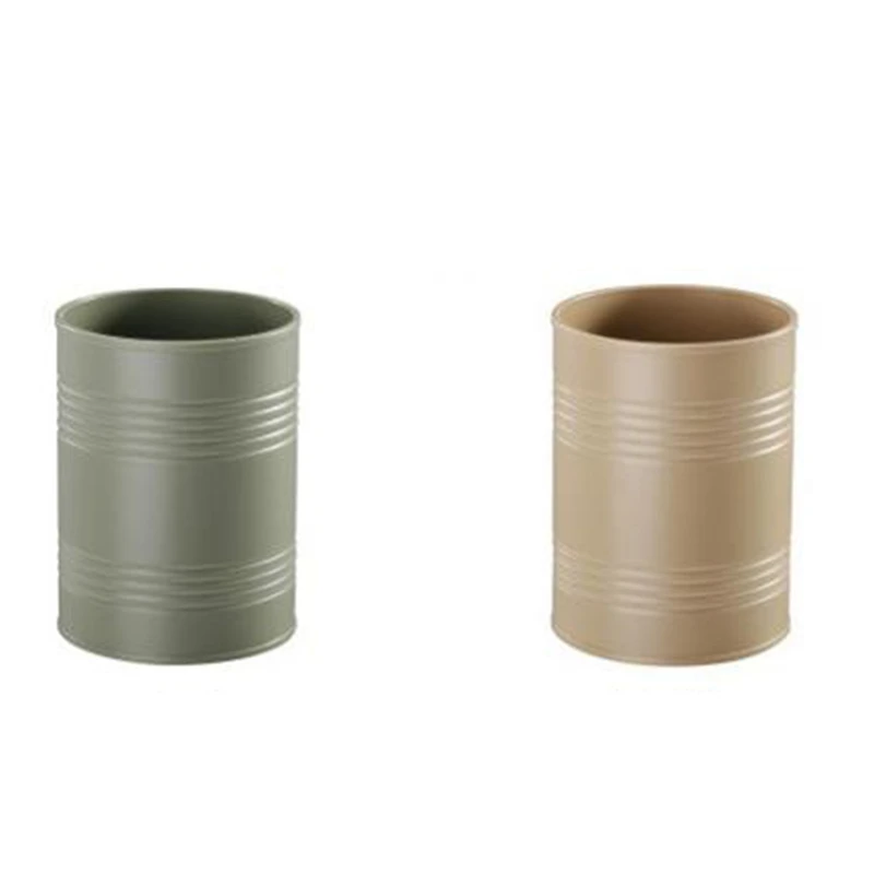 

Round Cosmetic Pencil Pen Holder Desk Organizer Office Stationery Container Makeup Brush Storage Box Pen Pot Holder