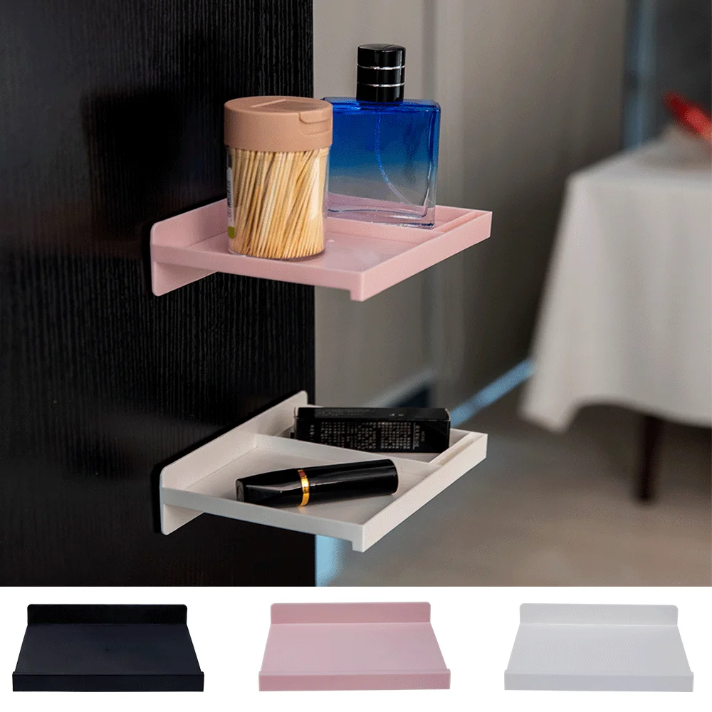 

Punch-Free Home Storage Holder Wall Shelf Dressing rack Sundries Shelves стеллаж для хранения