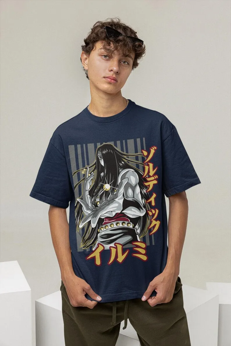 Футболка унисекс Mysterious Assassin — японский стиль Shonen графика манги 90-х годов темный