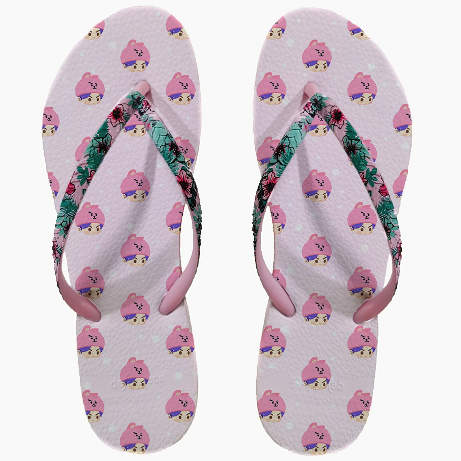 Сандалии пляжные женские летние шлепанцы на нескользящей подошве из ЭВА