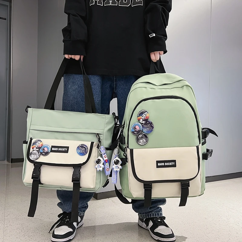 

Fashion Lovers Backpack Travel Mochila Women Cute Waterproof Set Bag Rucksack Teens Bookbag for Boys Girls Schoolbag