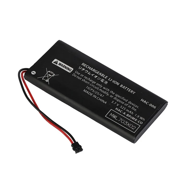 Фото Оригинальный аккумулятор HAC-006 HAC006 525 мАч для Nintendo Switch HAC 006 HAC-015 HAC-016 HAC-A-JCL-C0 HAC-A-JCR-C0 Switch NS Joy-Con №4