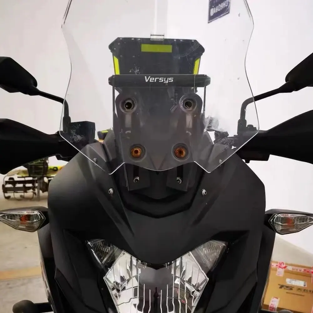 Фото Versys250 versys300 навигационный кронштейн для смартфона GPS-держатель для KAWASAKI VERSYS X300 X250 X-300 2017-2022 2024 2023 2021 №2