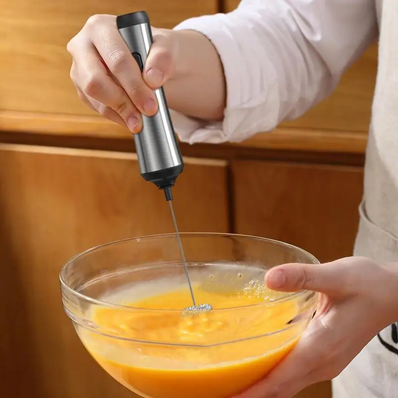 

Electric Coffee Frother Coffee Blender Lithium Battery Charging Mini Whisk Electric Easily Create Dense Milk Froth For All Types