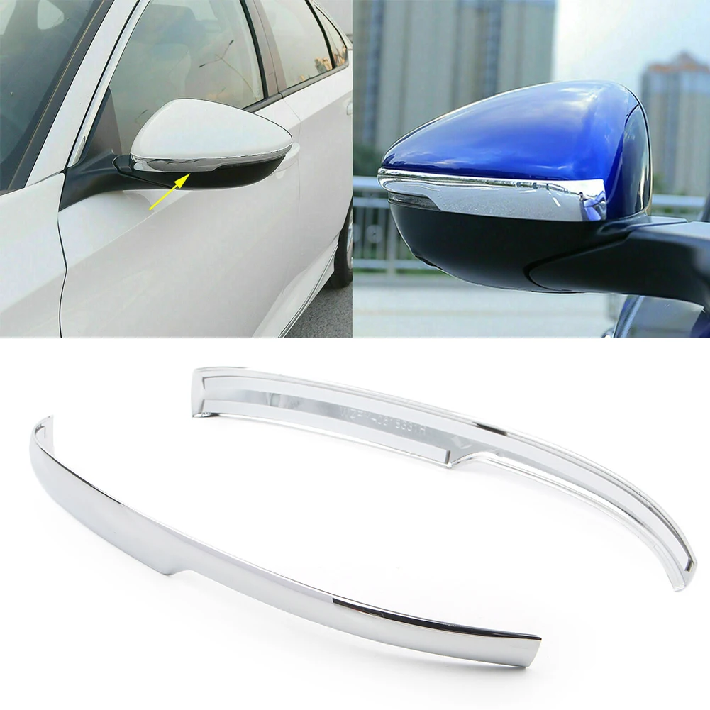 Хромированная Крышка для бокового зеркала заднего вида автомобиля литье