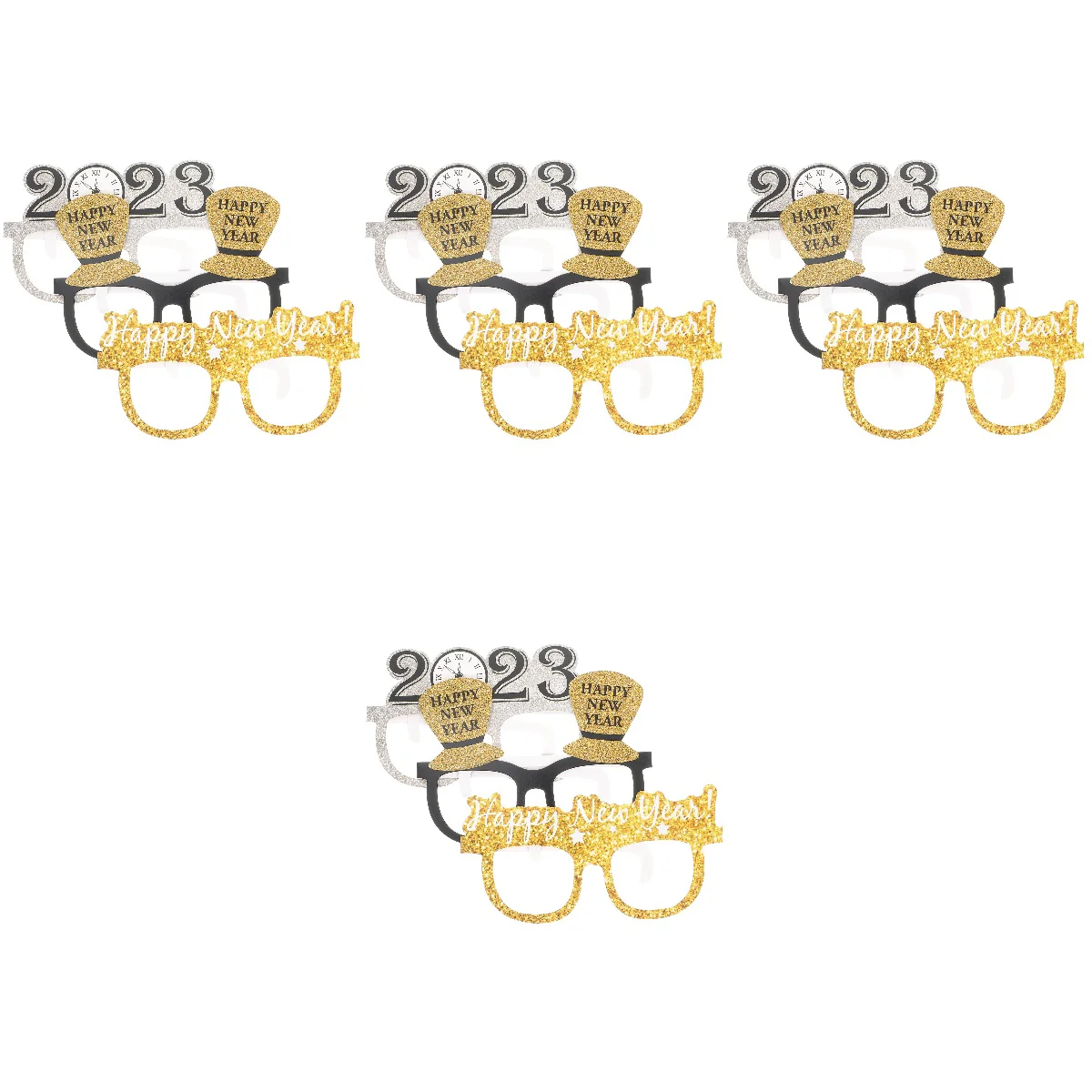 

36 Pcs New Years Glasses New Years Party Decoration 2023 Eyeglasses Funny Glasses 2023 Glasses New Years Eyeglasses