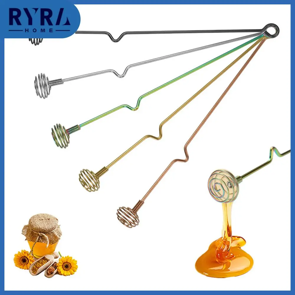 

Comfortable Hand Feeling Honey Spoon Tool Cocktail Spoon Delicate Bartender Tools Stainless Steel Material Is Exquisite Small