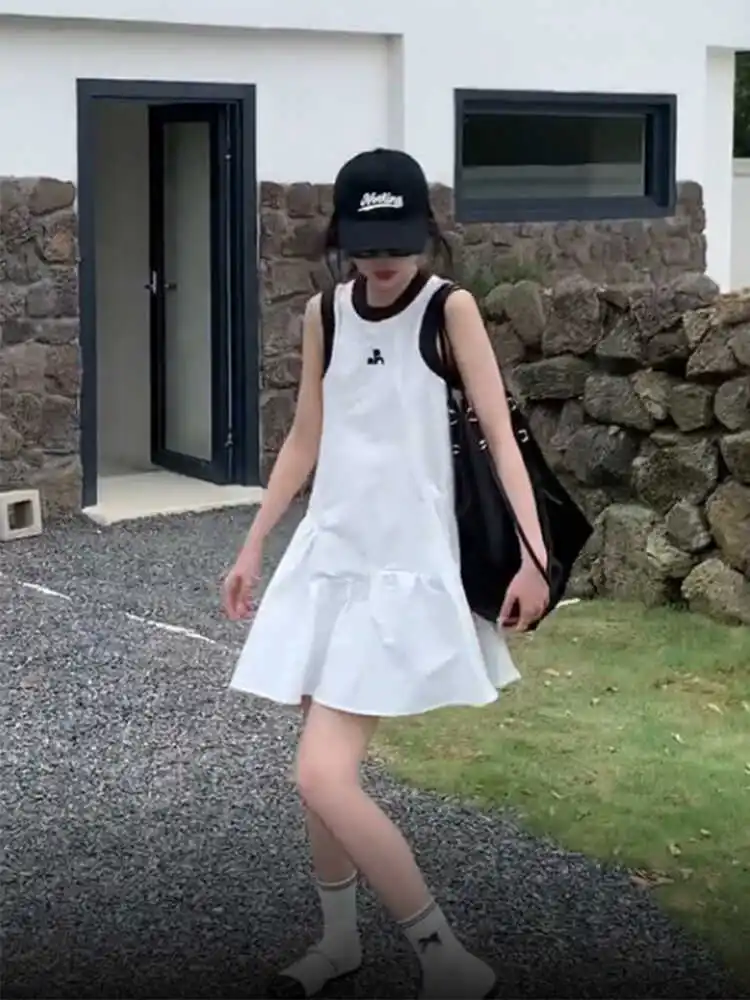 Корейская серия модное повседневное спортивное маленькое свободное A-Word