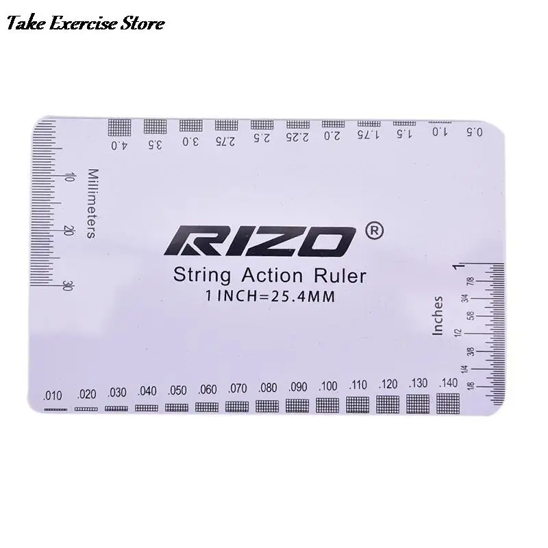 

Guitar Accessories String Specification Pillow Scale Measuring Ruler for Guitar Bass Electric 95*63mm