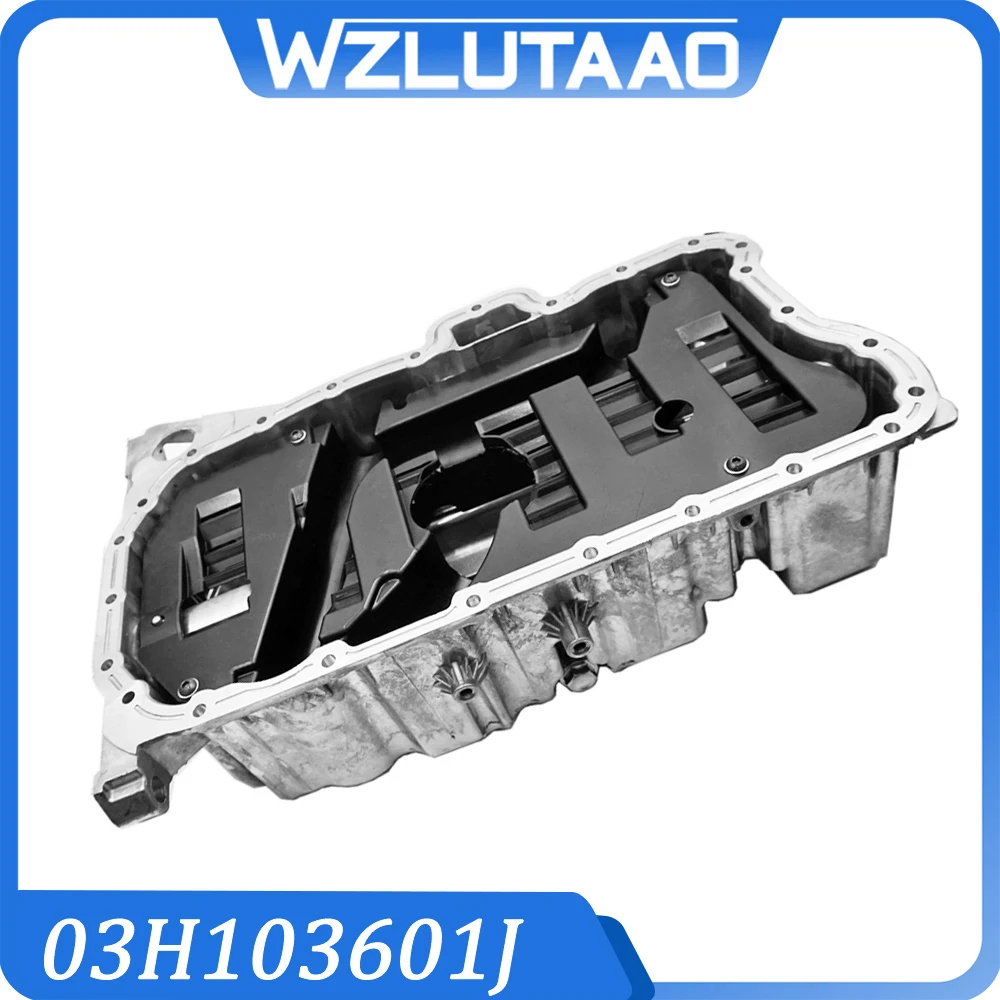 Фото 03H103601J Масляный поддон двигателя для Passat CC 3.6L 2009-2012 Passat 3.2L/3.6L 2006-2011 03H103601A №1
