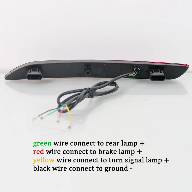 Автомобильный светодиодный отражатель заднего бампера для Honda Accord MK11 2023 функция 3