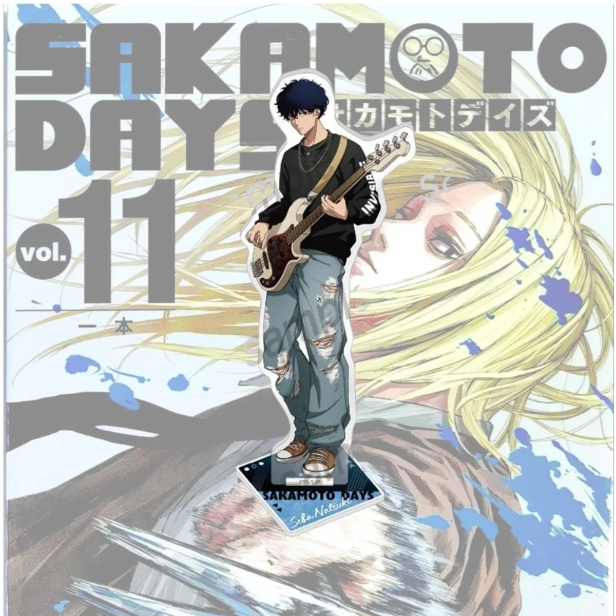 Акриловая подставка с персонажами аниме Sakamoto Days: Рион Акао, Шишибана, Натсуки Шиоцу. Коллекционный подарок, брелоки. (art.: 3920da280ade9) - 3920da280ade9