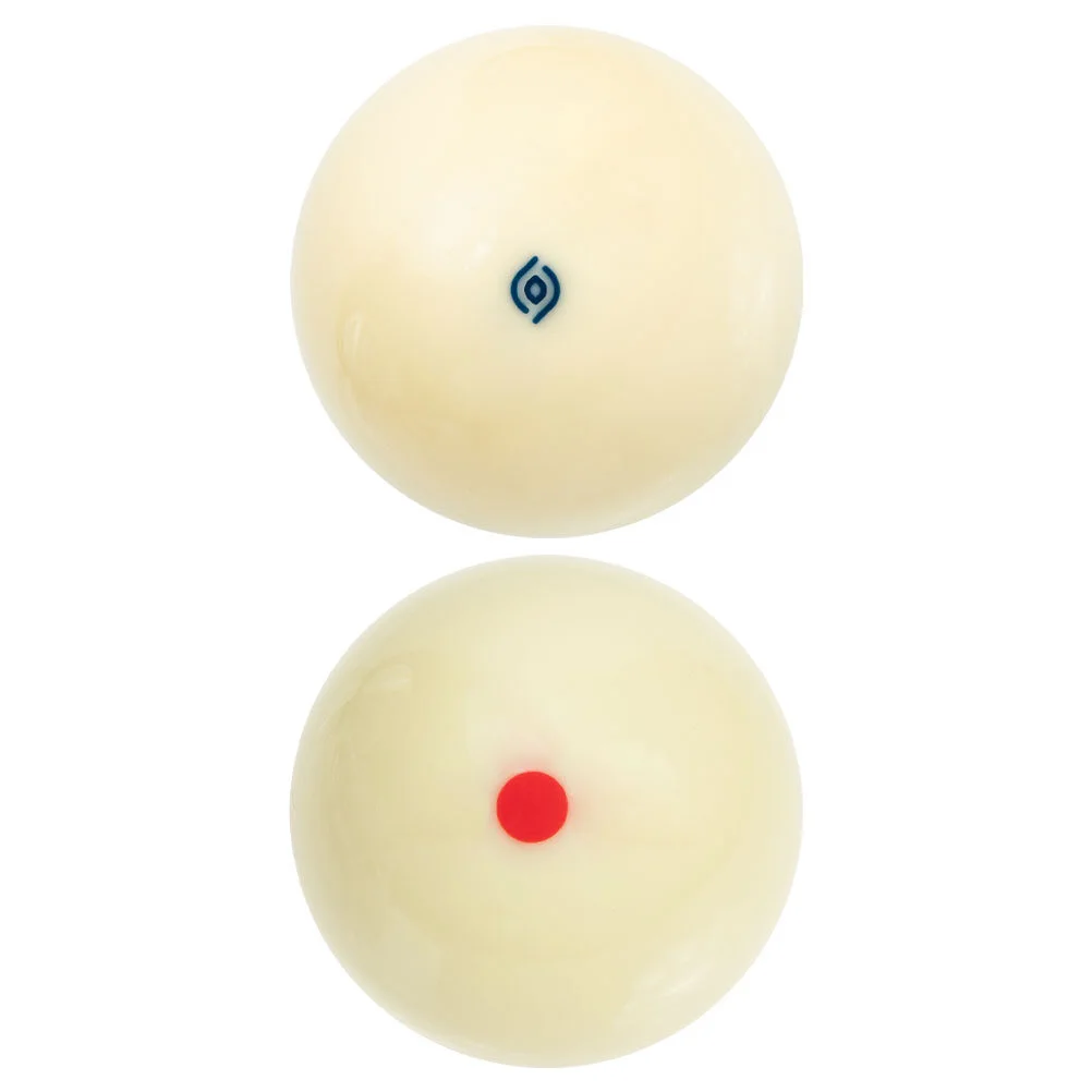 

2Pcs Professional Billiard Balls Wear-resistant Pool Balls Replaceable Billiard White Balls (Mixed Style)