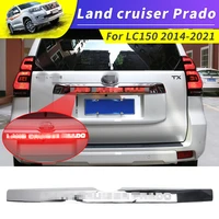 2014 2021 toyota land cruiser prado 150 lc150 fj150 tailgate chrome decorative led light brake warning lamp external accessories