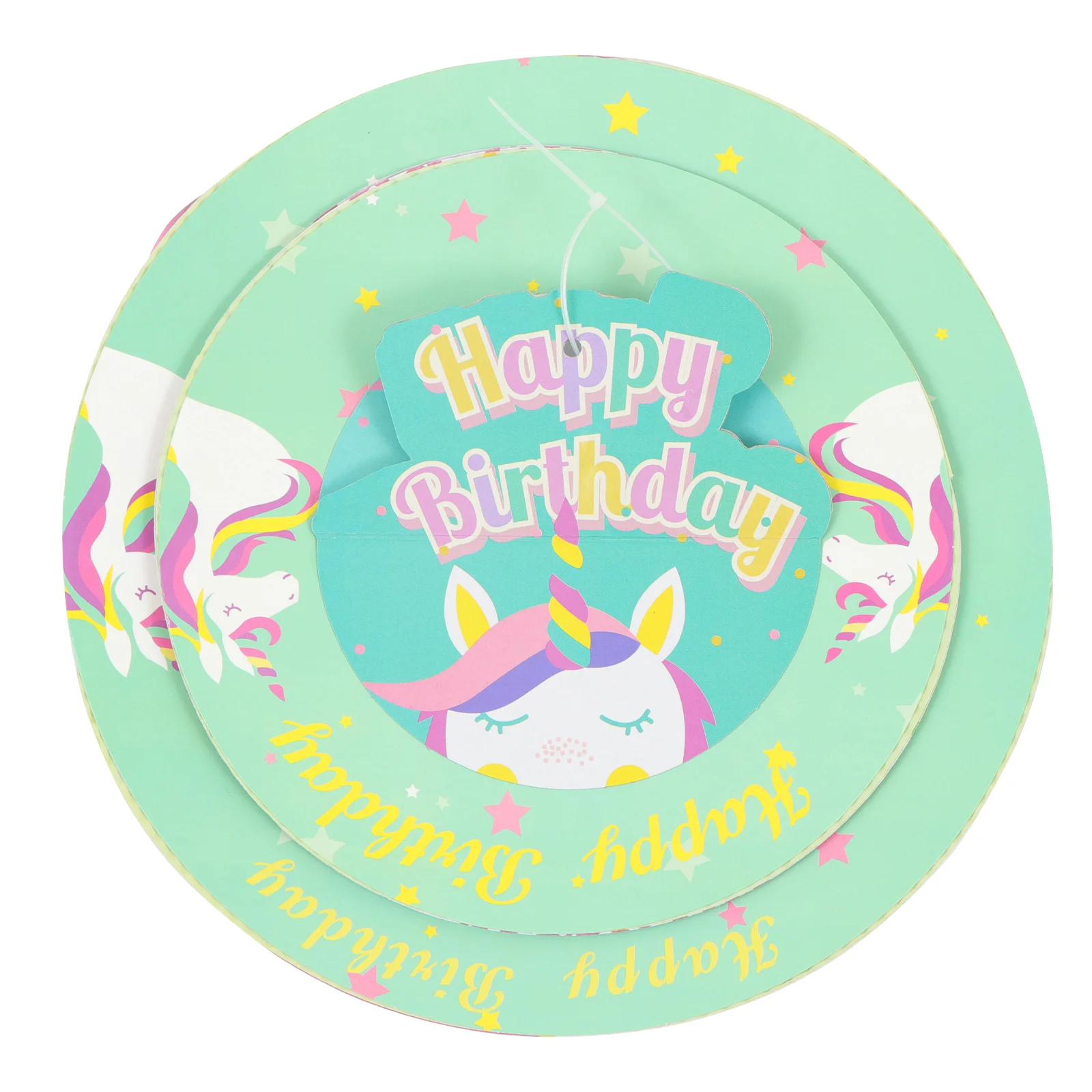 

Mini Pull Unicorn Pattern Pinata Colored Toy Supplies Baby Outdoor Toys