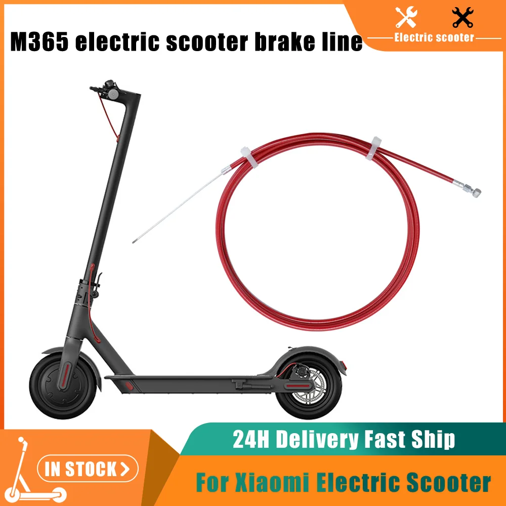

Skateboard Brake Line Rear Brake Line Cable Red Durable Wire Replacement For Xiaomi M365 /1S /Pro Pro2 Electric Scooter Accessor