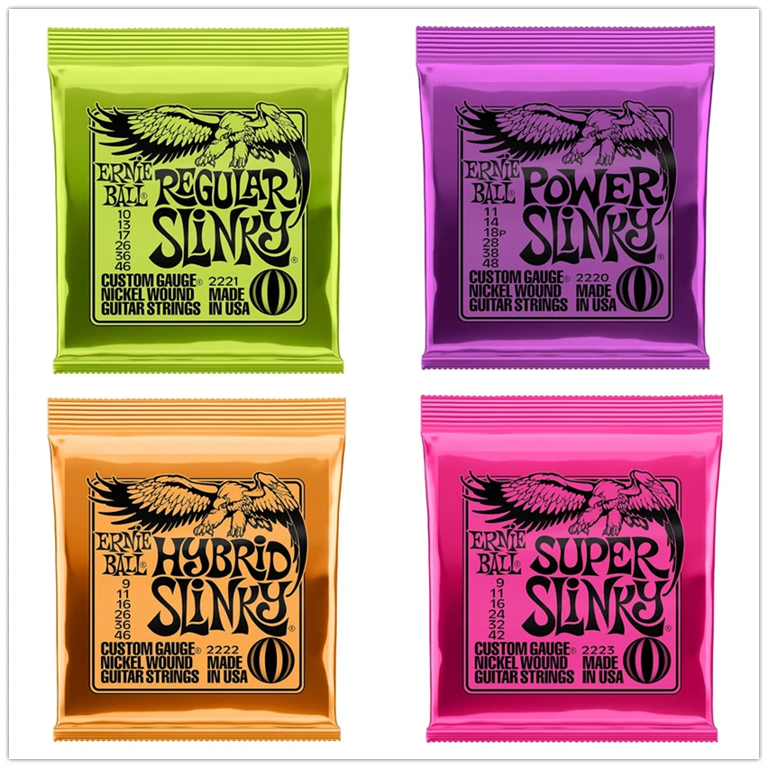 Набор струн Ernie Ball для электрогитары аксессуары |