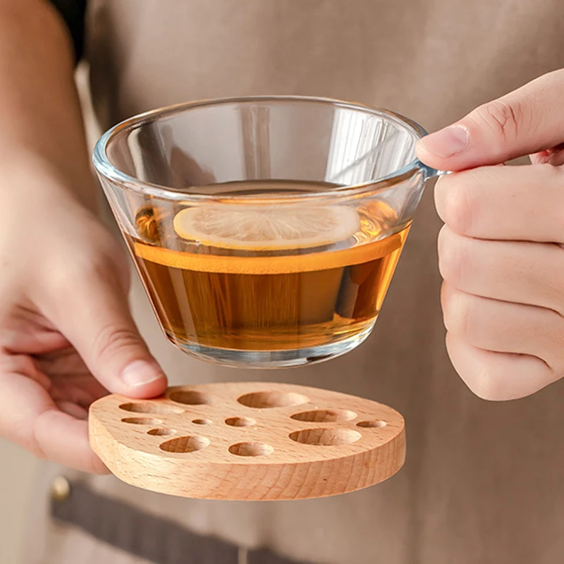 Подставки под кружку деревянные 3 шт. | Дом и сад