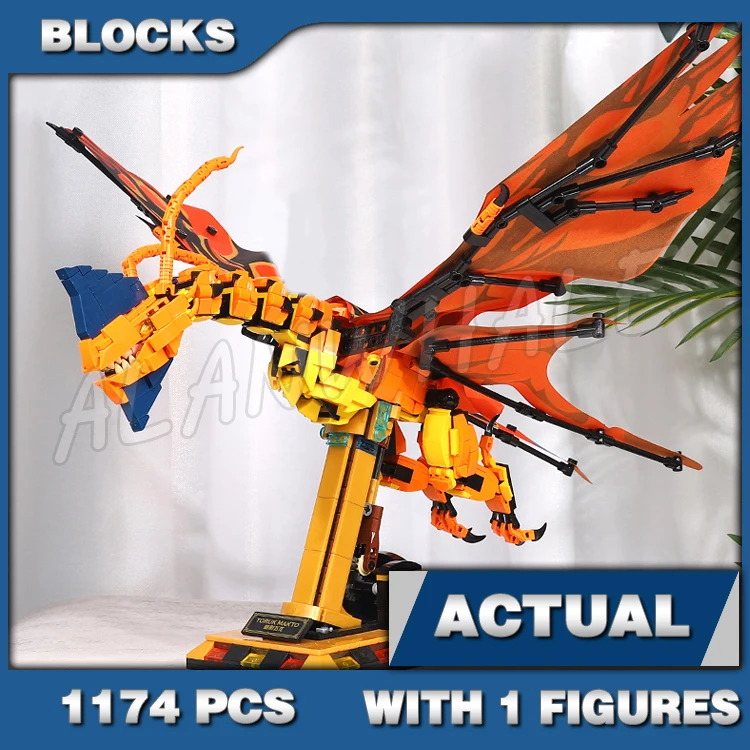 1174 шт. Набор строительных блоков с подсветкой World of Pandora Phantom Wyevrn Toruk Makto Way Water 13004