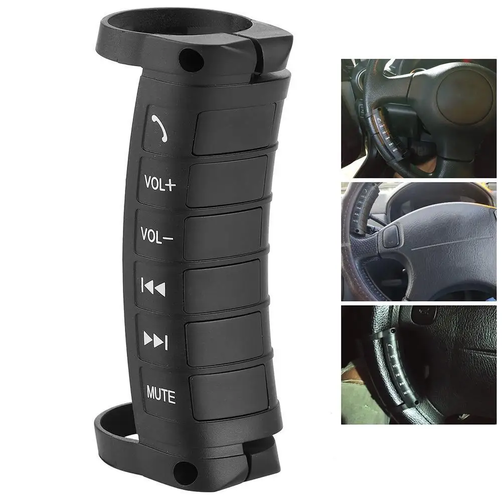 

Multi-function Button Wireless Steering Wheel Steering Wheel Universal Controller DVD Navigation Button Remote Control