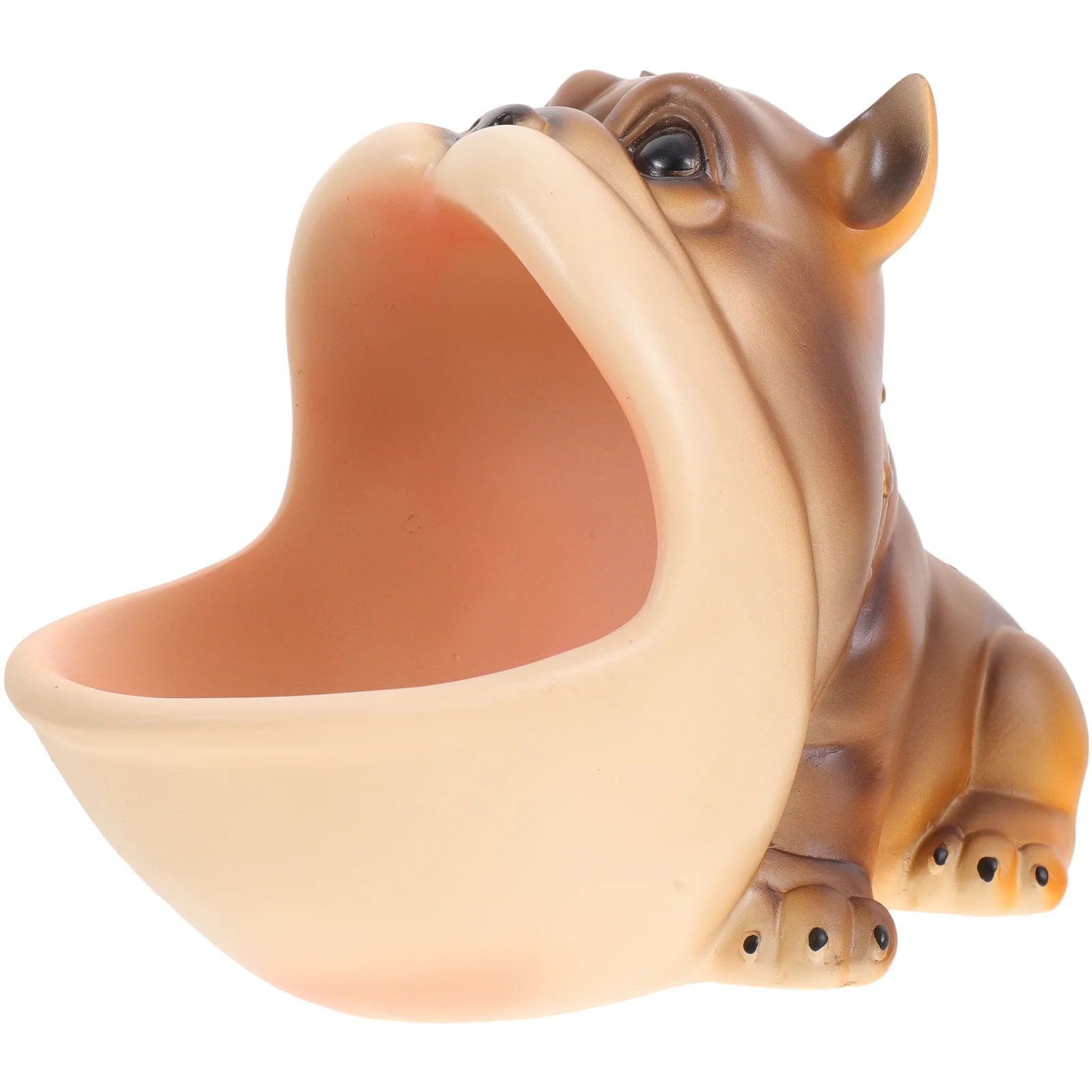 

Holder Tray Jewelry Key Dog Stand Bowl Trinket Dish Display Organizer Animal Resin Ring Entryway Table Ornament Big Mouth Plate