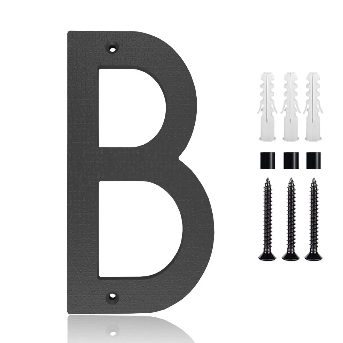 10-дюймовые арабские цифры и английские иероглифы 3D акриловый материал сделай сам