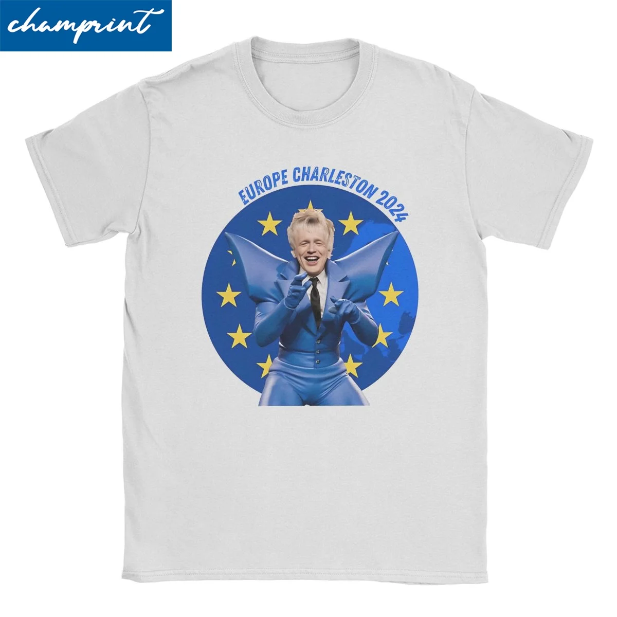 Футболка с круглым вырезом для мужчин и женщин 2024 хлопок