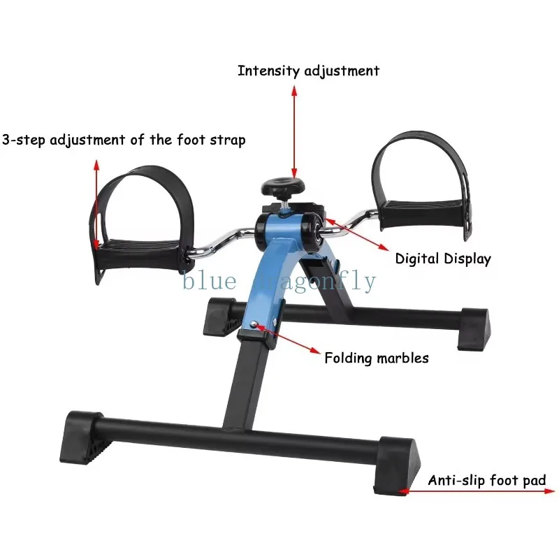 Педальный Тренажер peddler для ног рук тренажерного зала пожилых людей под столом