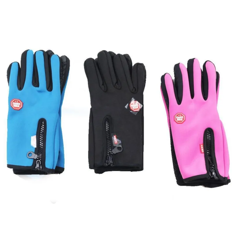 

New Warm Ski Gloves Men's And Women's Winter Ski Fleece Waterproof Snowboard Touch Screen Snow Motorcycle Warm Glove