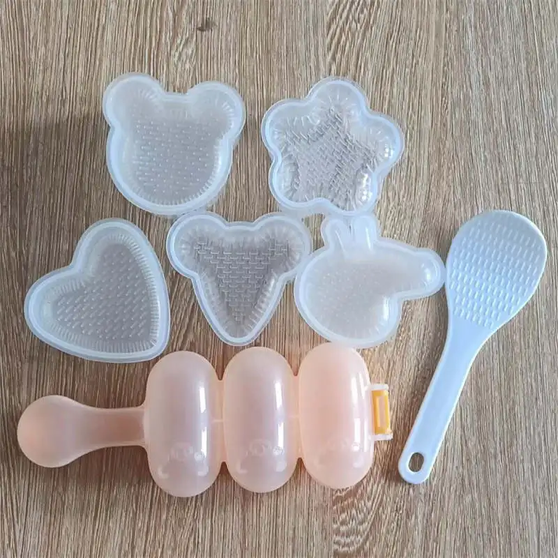 

Creativity Rice Ball Molds Sushi Mold Maker DIY Sushi Maker Onigiri Kitchen Sushi Making Tools Bento Accessories
