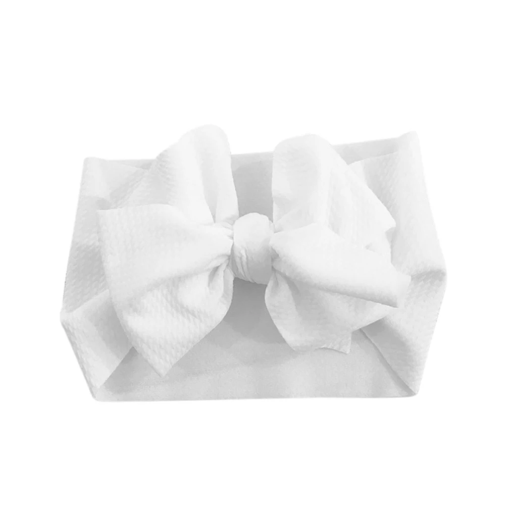 

Детская однотонная повязка на голову с бантом; Широкая повязка на голову для маленьких девочек; Модная повязка для волос; Милые повязки для ...