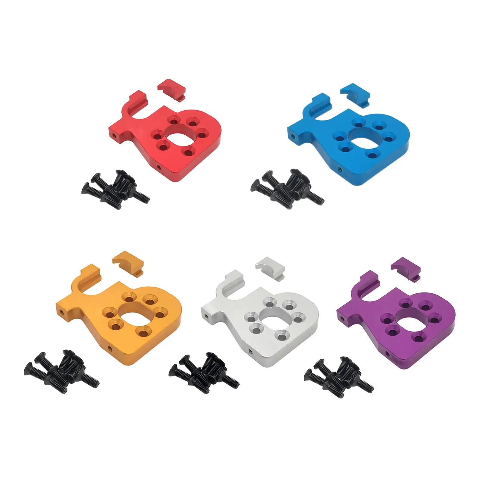 

1:12 1:14 металлический Монтажный держатель двигателя, заменяемые детали, стандартное Крепление для Wltoys 124016 RC Car Crawler, аксессуары «сделай сам»