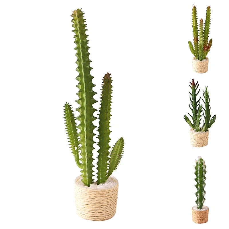 

1:6 Dollhouse Miniature Cactus Vase Flower Potted Plants Flowerpot Tree Potted Dollhouse Decor Toy